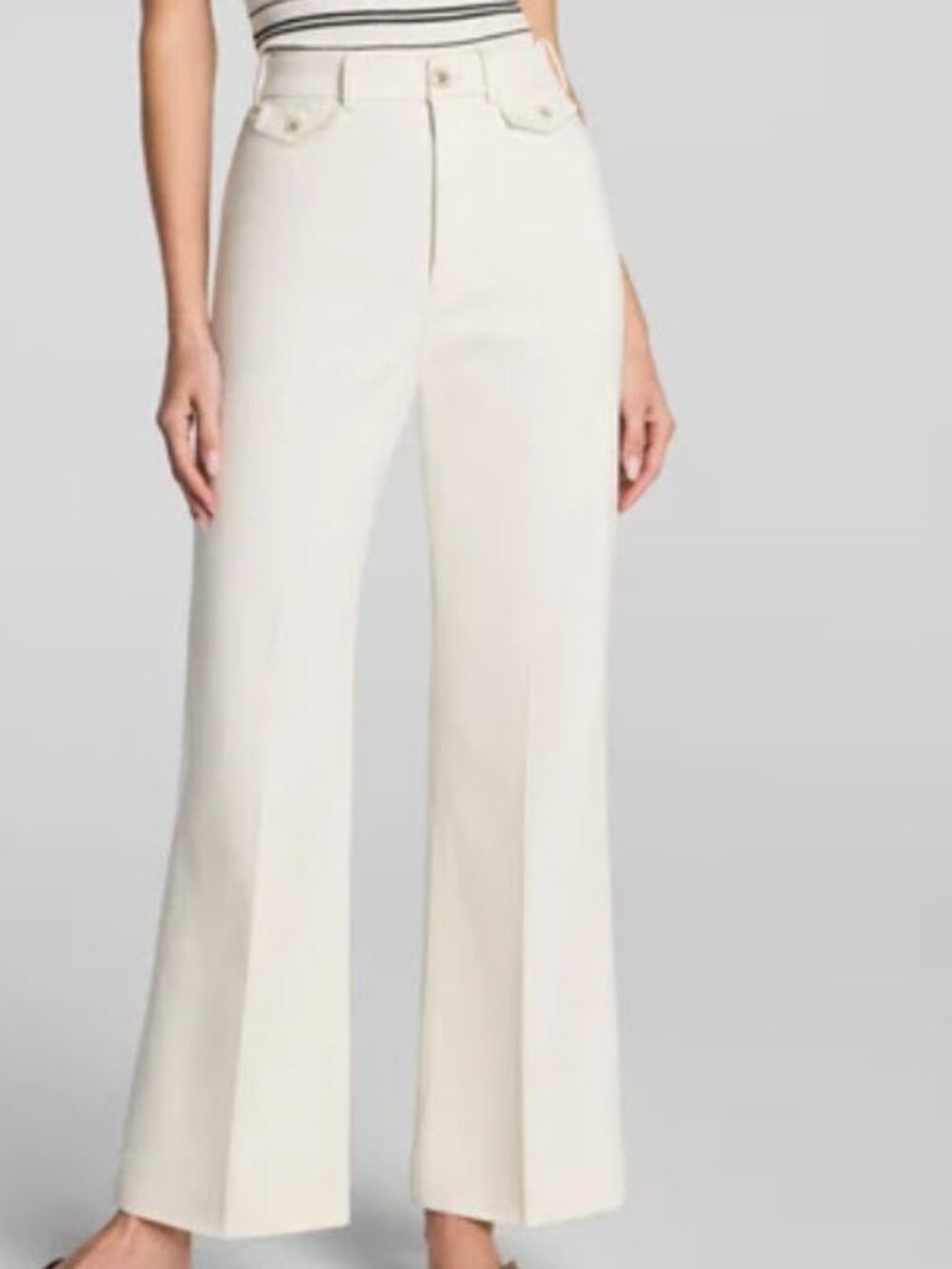 SPANX Cropped Easy Flare Pant - XS